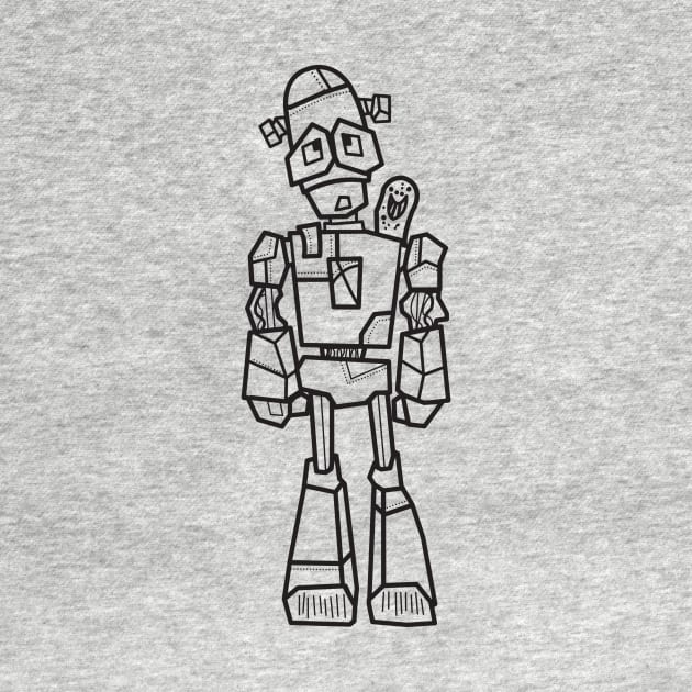 Wayback Robot Mascot by The Wayback Chronicles